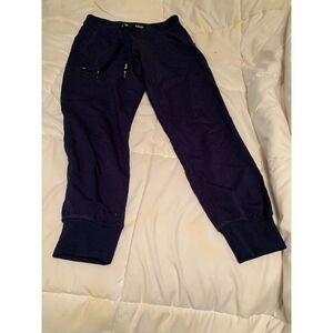 Women’s Navy Jogger Pants – Size S  Aeropostale MedCouture  Size S Soft Stretch